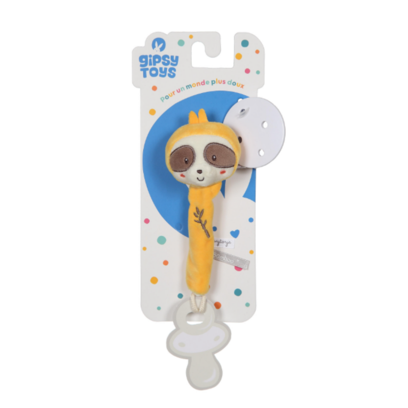  - bamboo - pacifinder sloth yellow 13 cm 